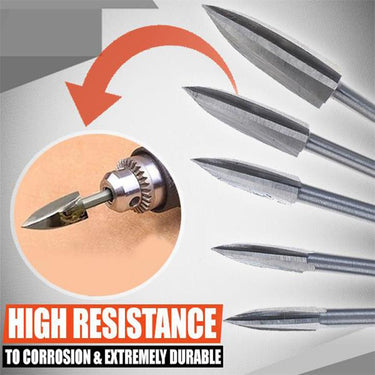 WOOD CARVING & ENGRAVING DRILL BIT SET - luvinly